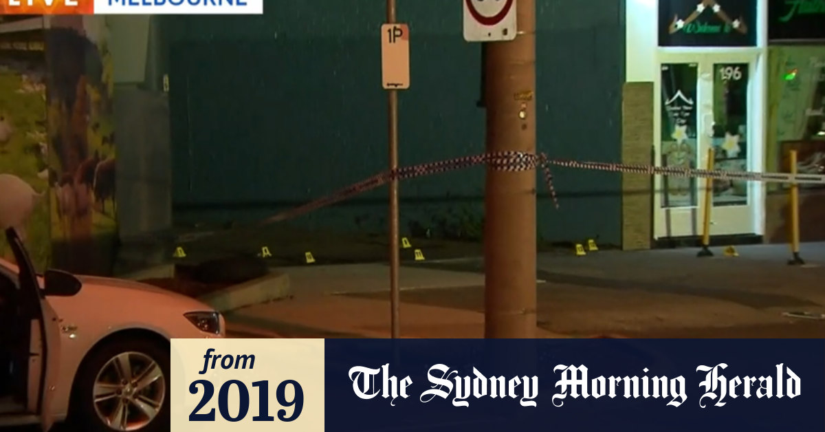 Video Melbourne fatal shooting